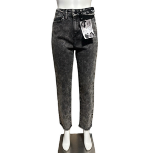 Kendall & Kylie Gray Straight Leg Jeans